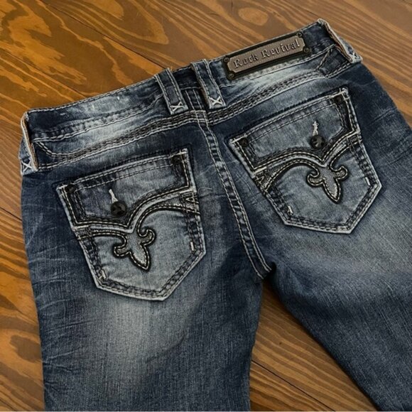 Rock Revival Hetty Skinny Jeans 26 - Picture 1 of 5